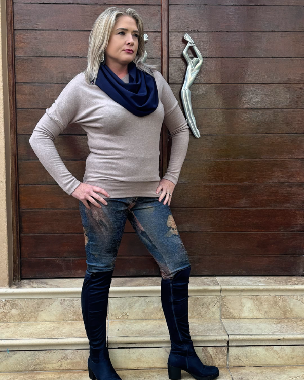 Najia Top - Camel
