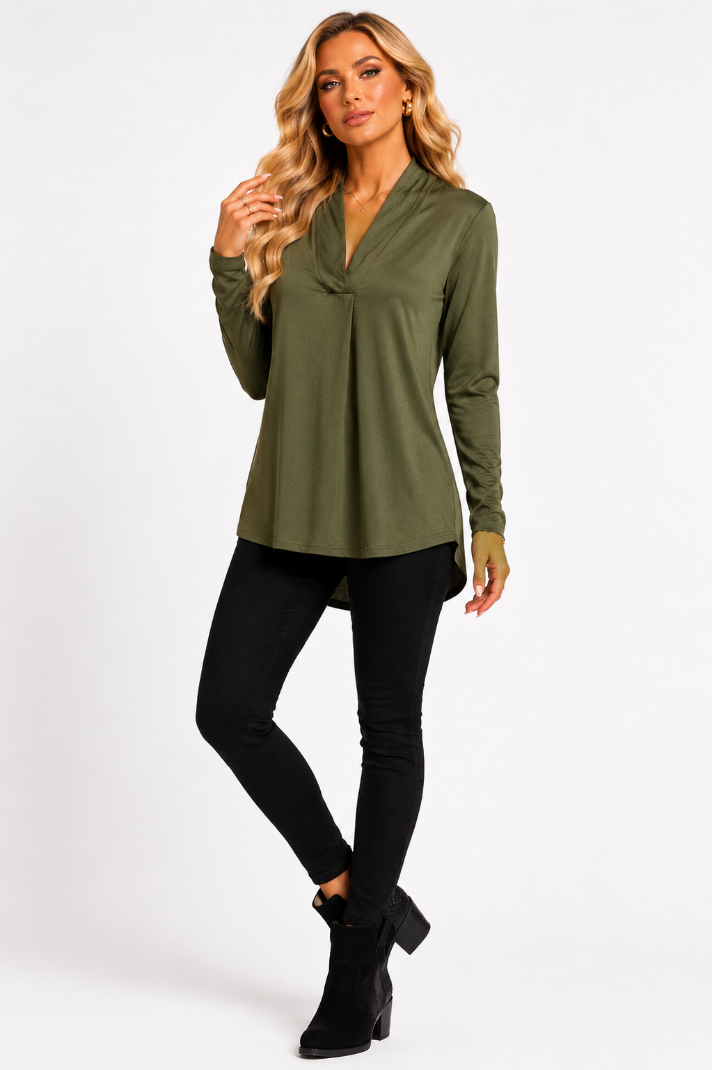 The V- Neck Top