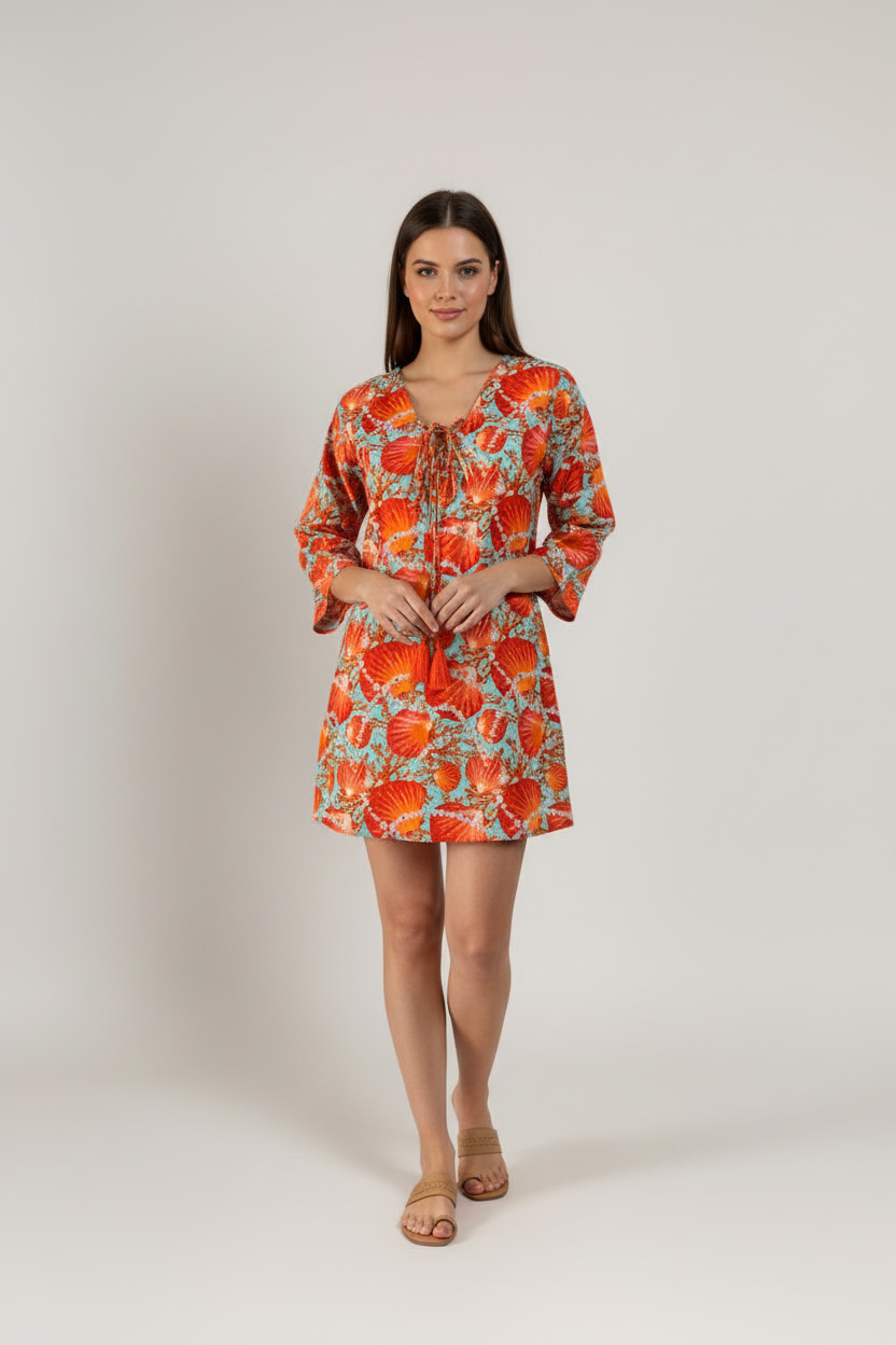 Coral Shell Tunic