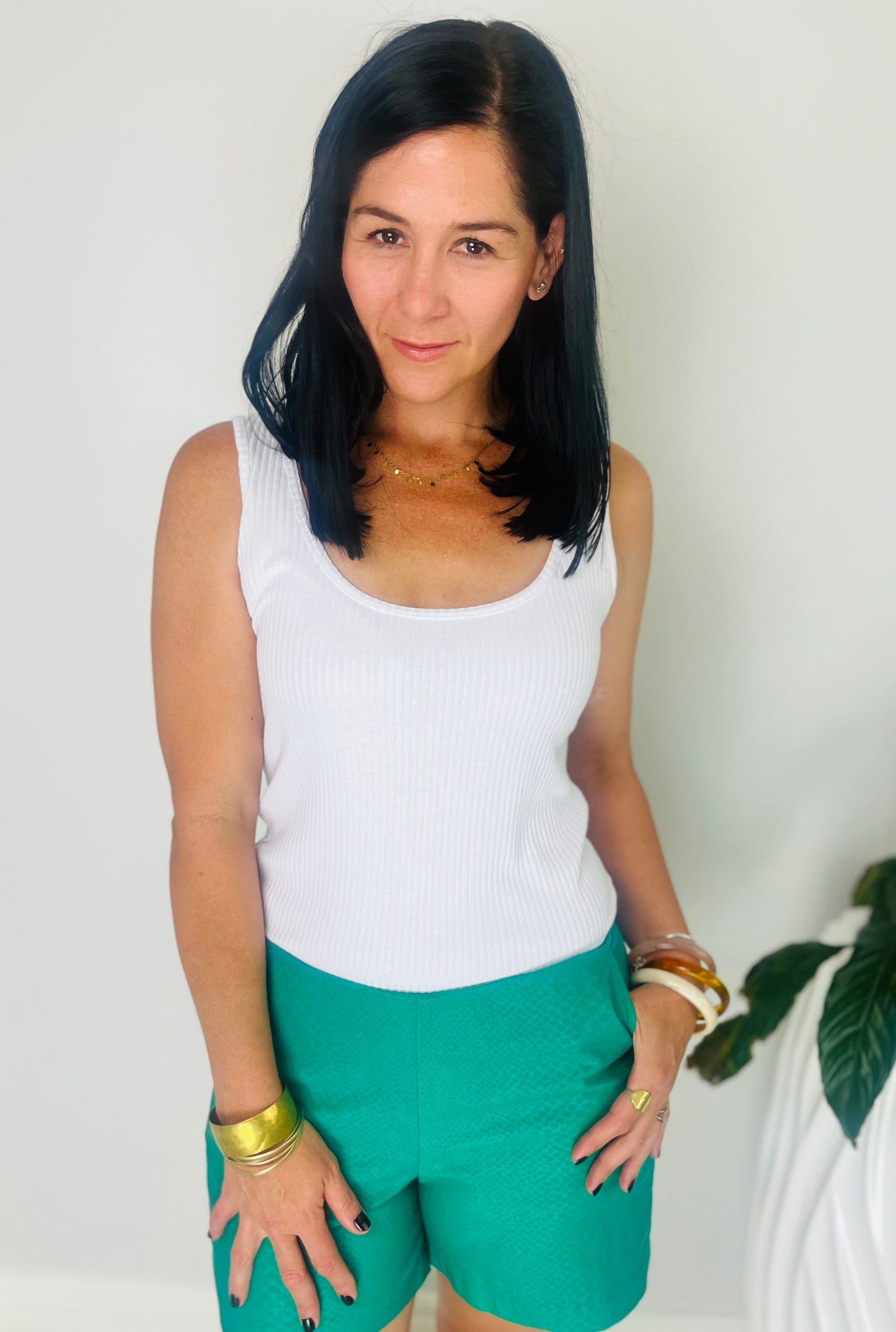 Smart Shorts - Emerald Green