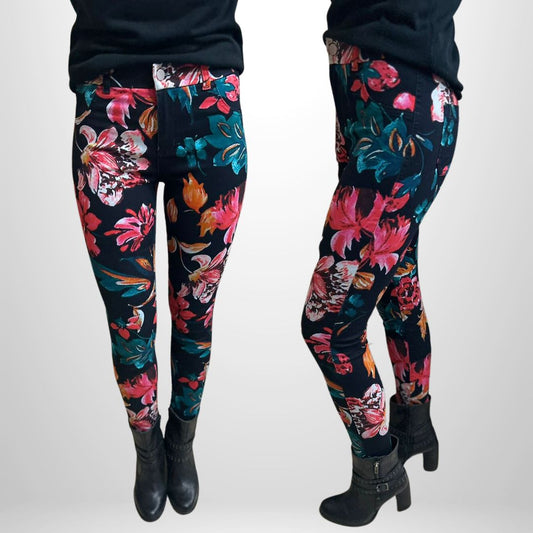 Multi Coloured Floral Pants