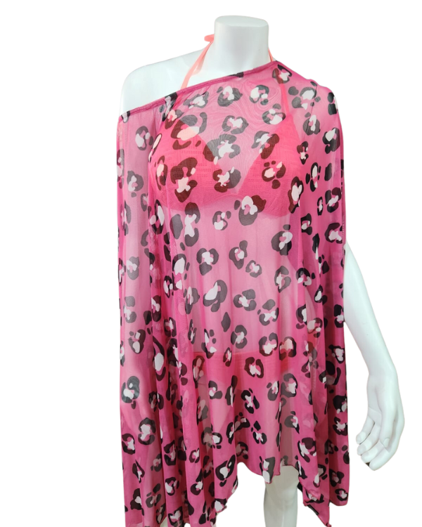 Goma Dress - Pink Leopard