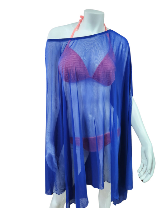 Goma Dress - Royal Blue Mesh