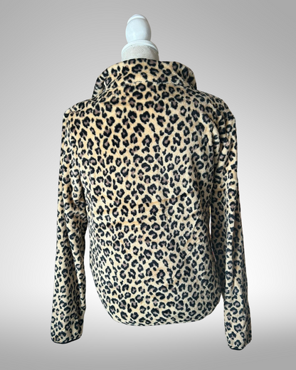 Leopard Print Fluffy Jacket