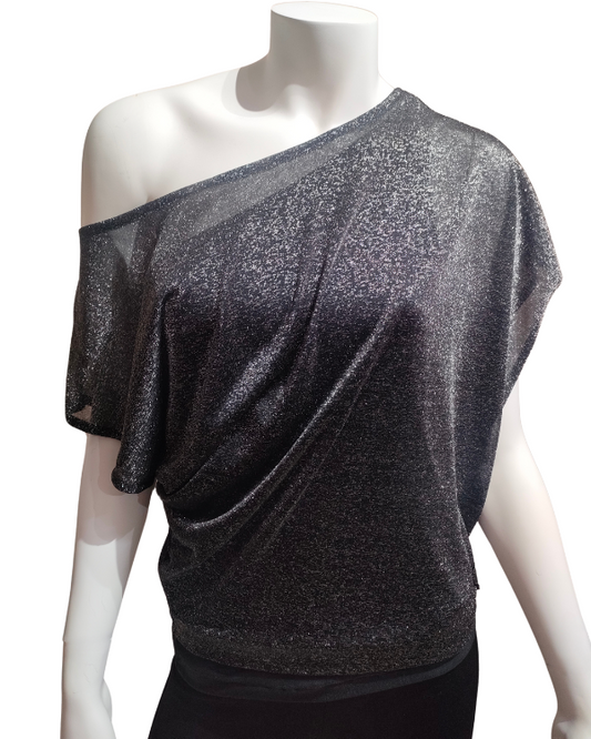 Rahma Top - Black/Silver