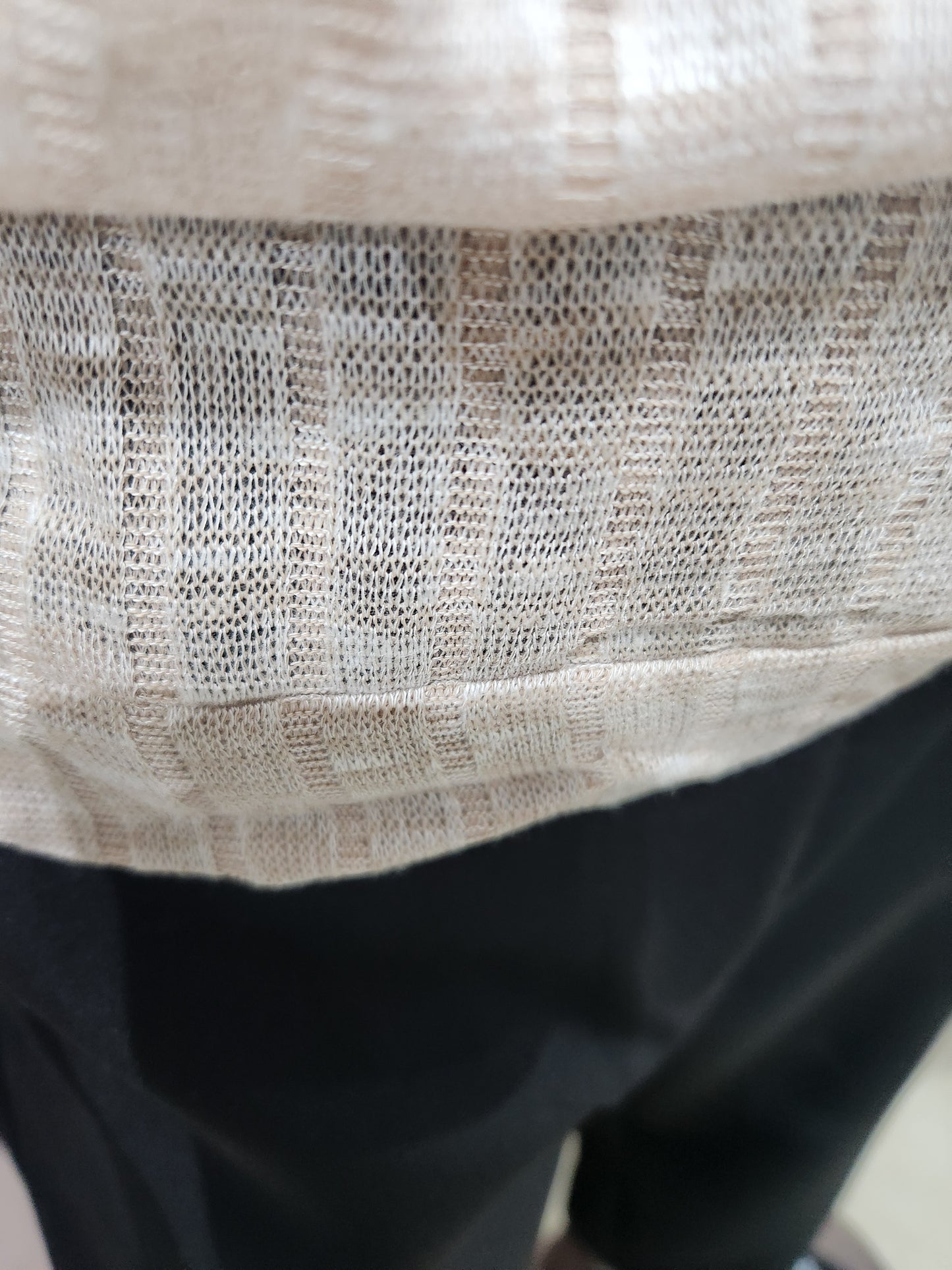 Rib Knit Top - Sand