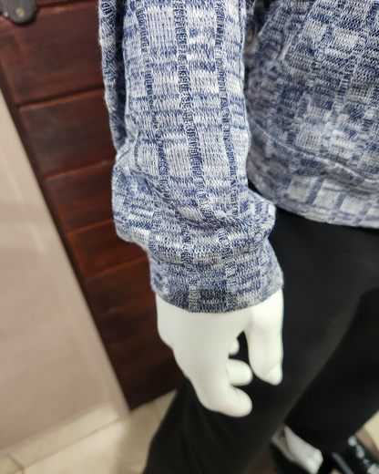 Rib Knit Top - Navy