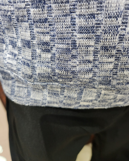 Rib Knit Top - Navy