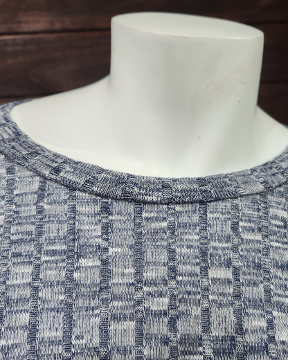 Rib Knit Top - Navy