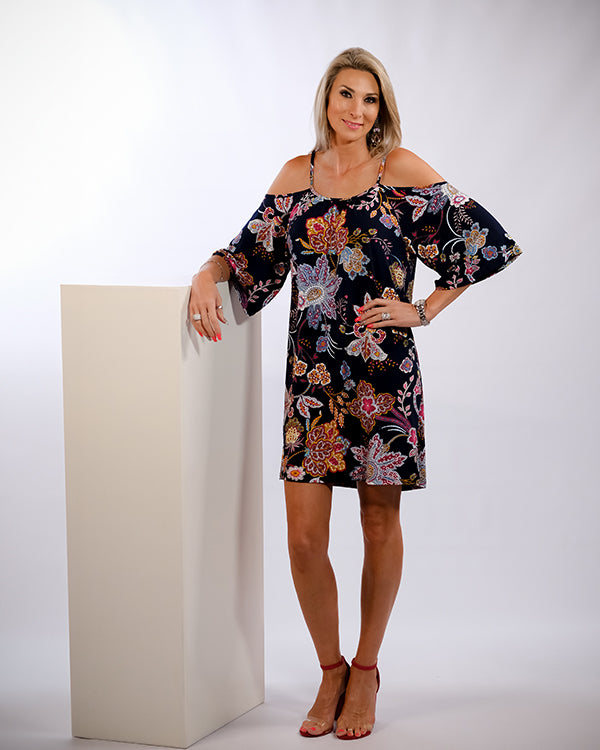 Mrembo - Cold Shoulder Dress