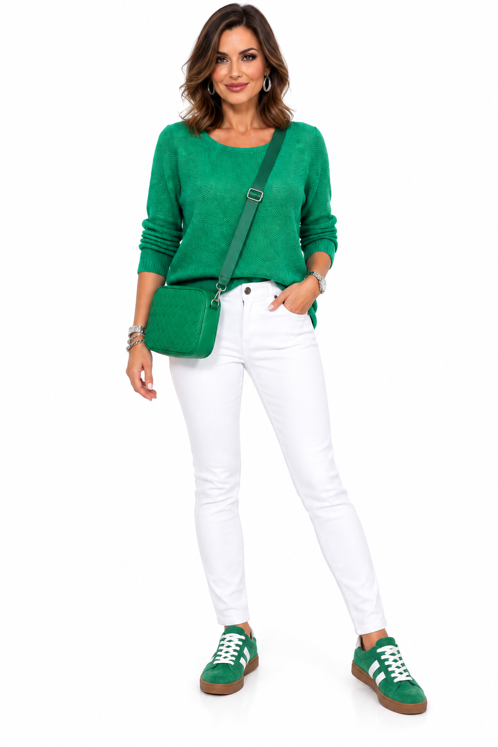White Skinny Pants