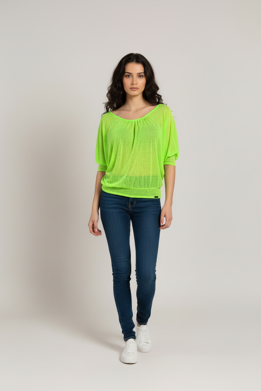 Chaniya Top - Neon Yellow