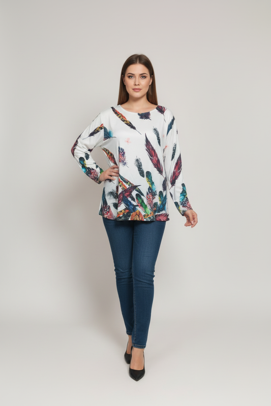 Feathers - Imported Italian Knit