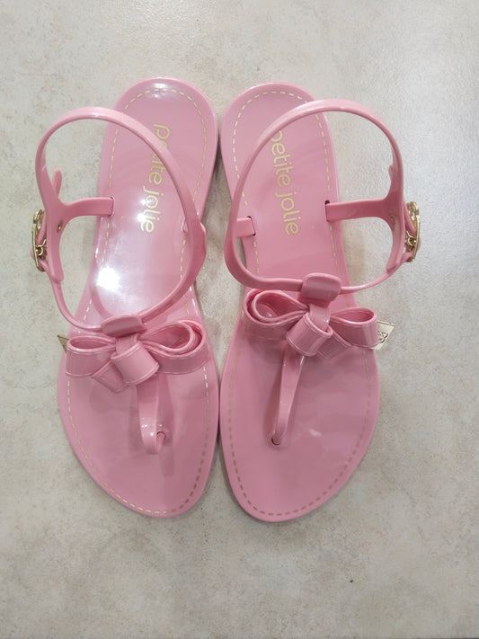 J-Lastic Roseland Pink Bow Sandals