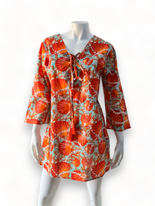 Coral Shell Tunic
