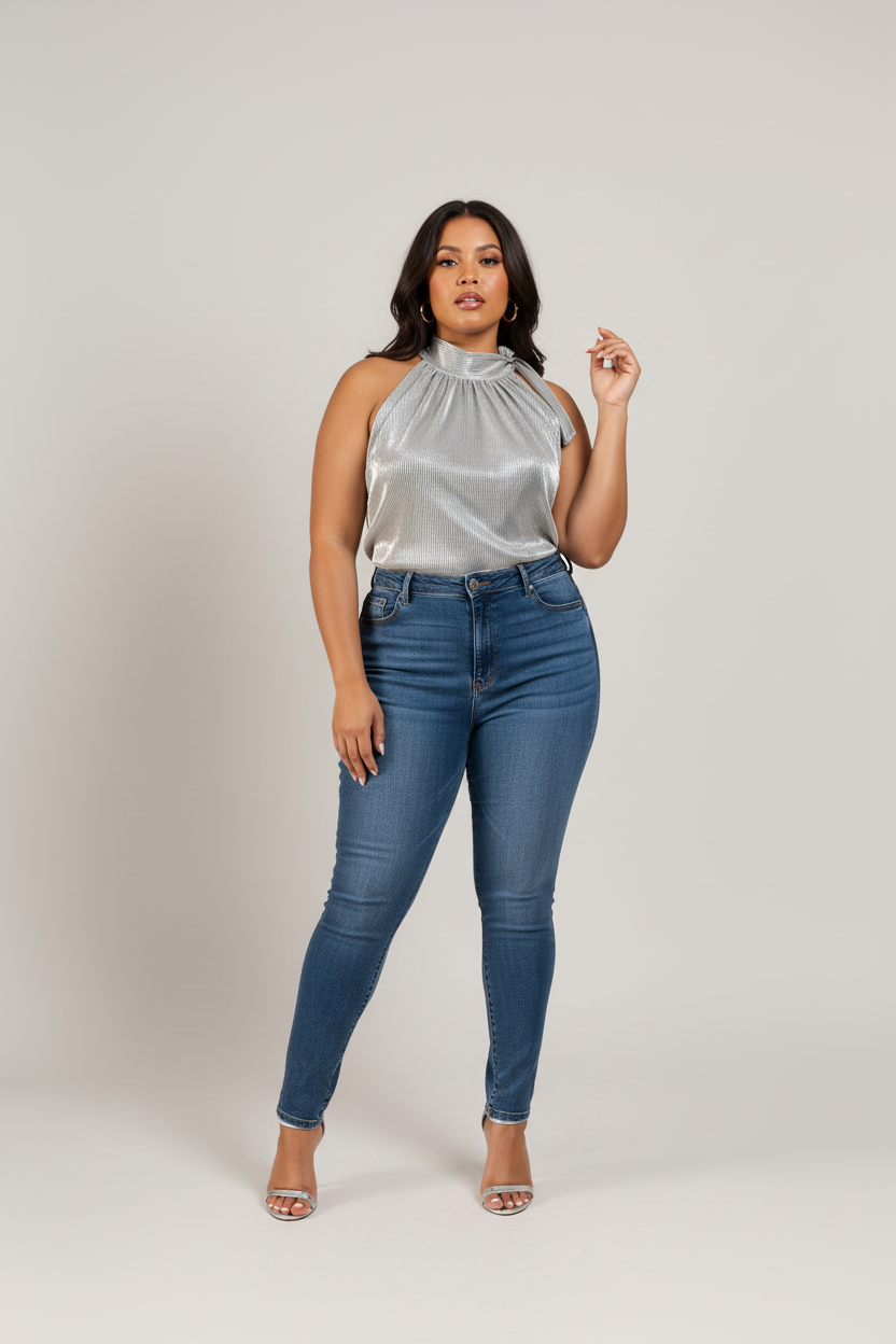 Jamila Top - Champagne