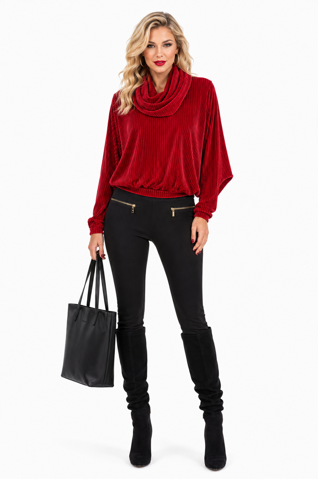 Mezzo Lined Leather Tote