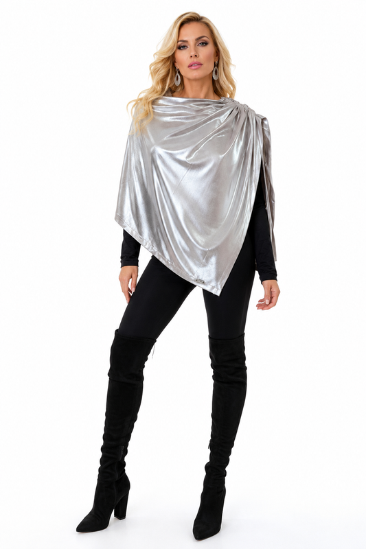 Layla Poncho - Opal