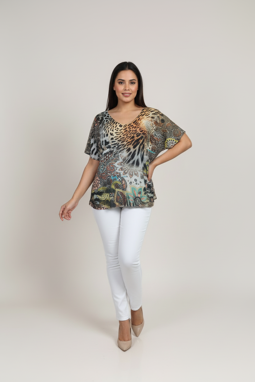 Life in Africa - Imported Italian Knit