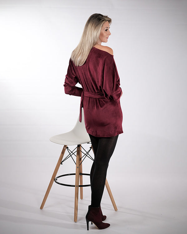 Marjani Dress - Maroon