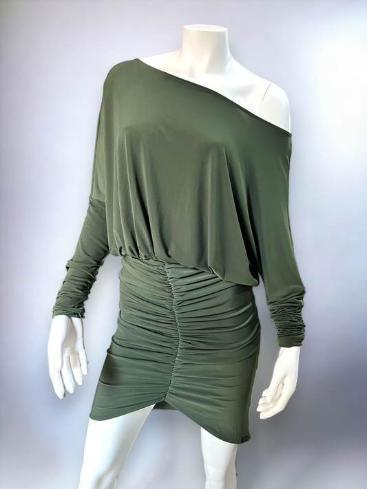 Yumma Dress - Olive Green