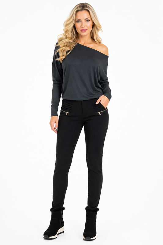 Najia Top - Black