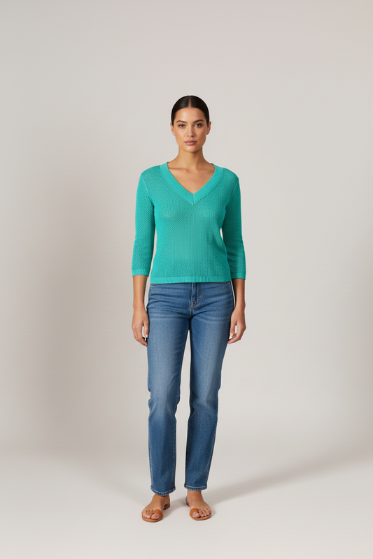 Open Shoulder Summer Knit