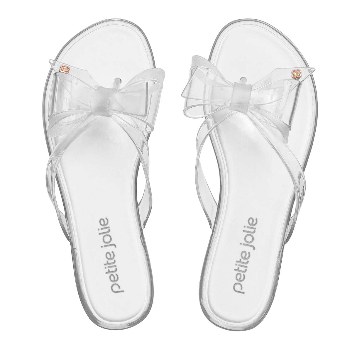 Translucent Bow Sandals