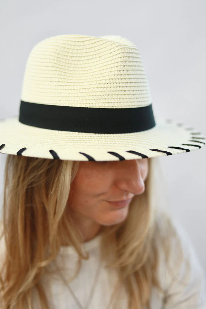 Rangerette Cream Fedora Hat