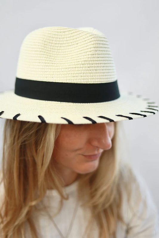 Rangerette Cream Fedora Hat
