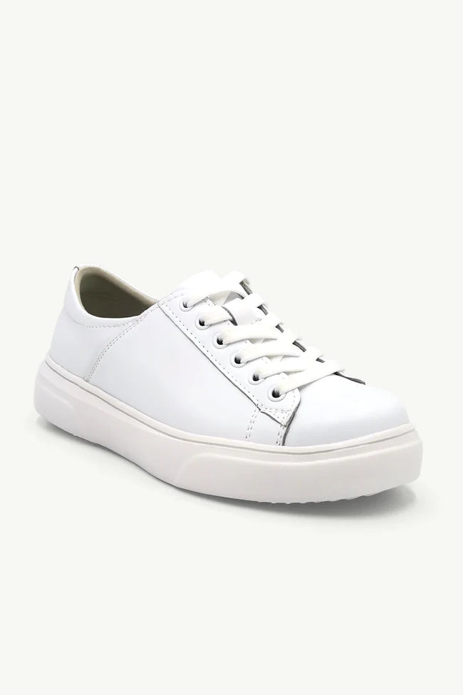 Leather White Roman Sneaker