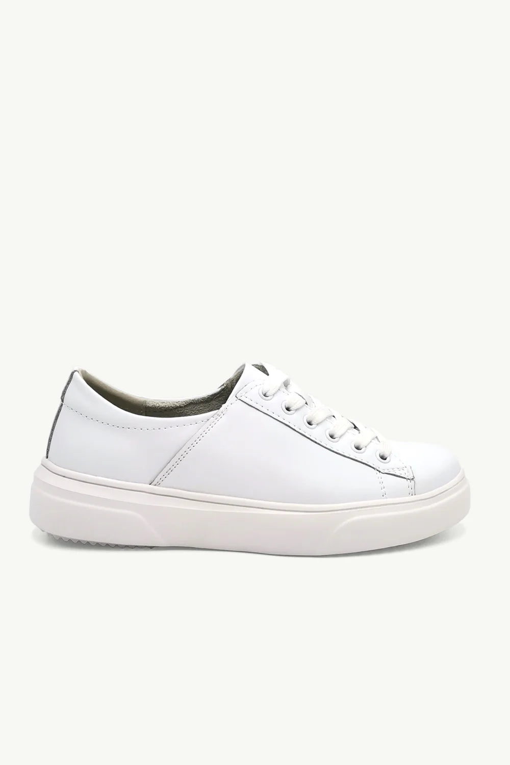 Leather White Roman Sneaker