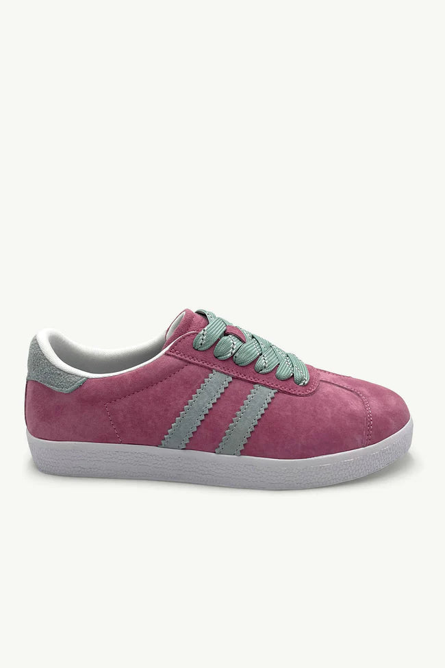 Shiloh Marshmallow Pink & Mint ( Genuine Leather)