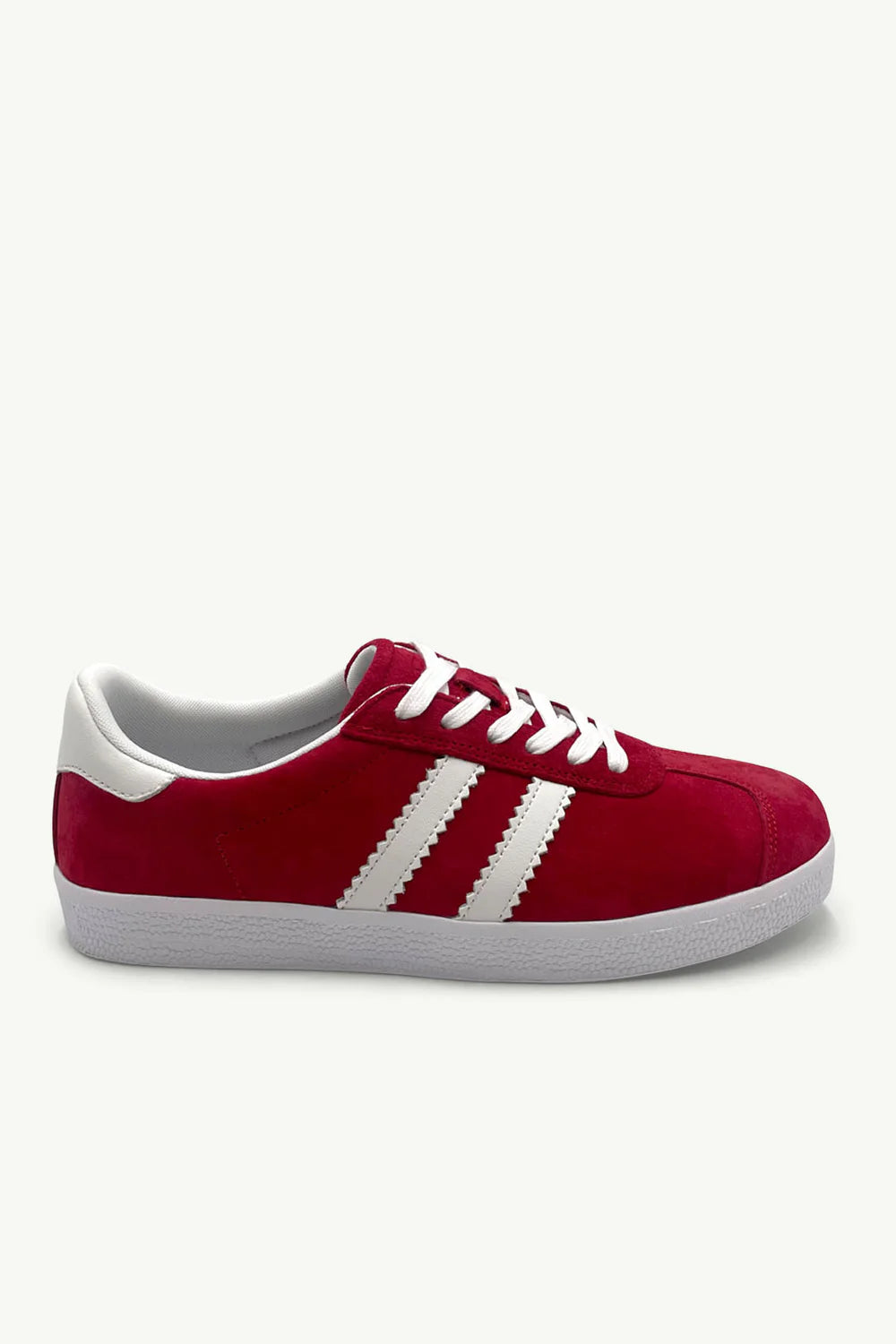 Shiloh Red & White ( genuine leather)