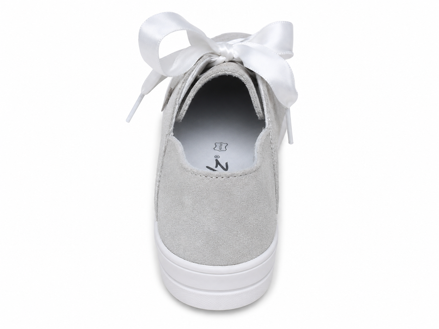 Vicky Crushed Silver - Leather Sneaker