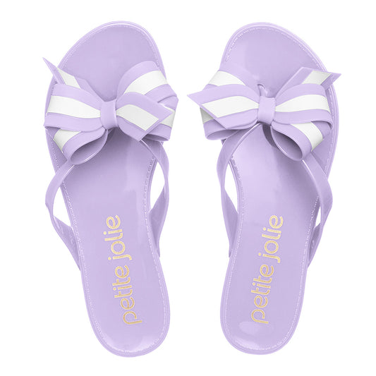 Lila Amora Purple Bow Sandal