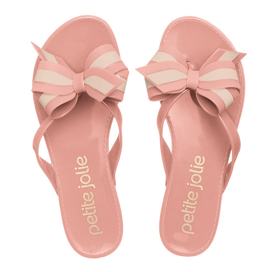 Rosa Roma Pink Bow Sandals